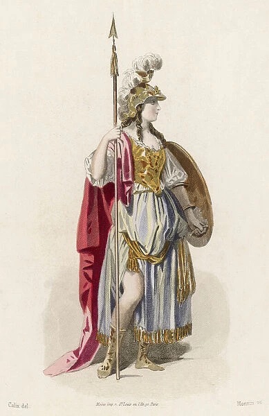 The Goddess Minerva
